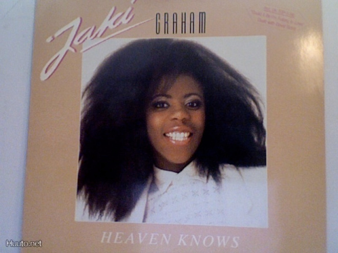 JAKI GRAHAM :: HEAVEN KNOWS :: VINYYLI  LP        1985