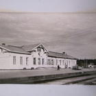 Postikortti Iisalmi Rautatieasema 1950-l Alkup.Mallikappale - pikkukuva 1