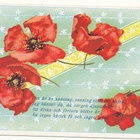 UNIKKOJA ja värssy - vanha Carte Postale - pikkukuva 1