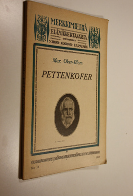 Max Oker-Blom : Max von Pettenkofer