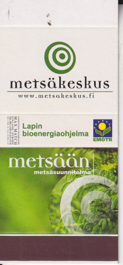 Metsäkeskus. Metsään . Lapin bioenergiaohjelma   s59
