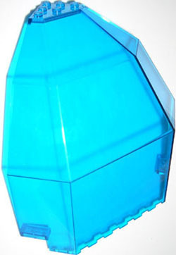 Lego 10x10x12 Quarter Dome Sininen ( Space / Avaruus )