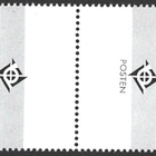 Åland 1995 Getan kirkko 2,40 mk välilöpari logo EPL LaPe 106 - pikkukuva 2