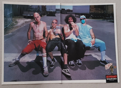 System Of A Down / Burton - Fear Factory  - posteri