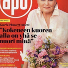 Apu n:o 37 2020 Katri Helena 75-v. Johanna Puhakka. UKK - pikkukuva 1