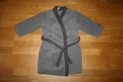 Lindex harmaa monsteri kylpytakki 98-104