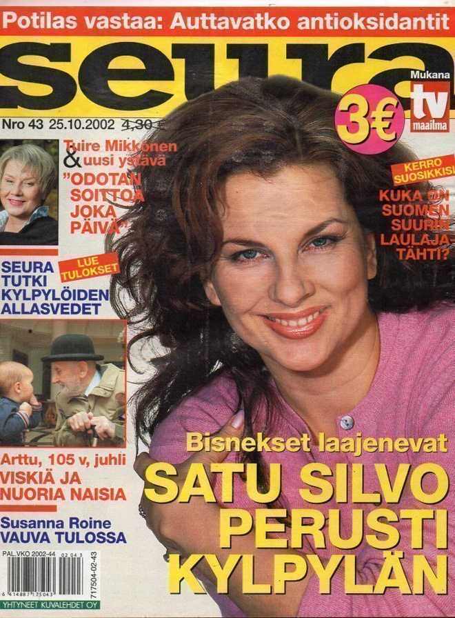 Seura n:o 43 2002 Satu Silvo. Tuire. J. Karjalainen. Suvi-An