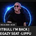 Pitbull 8.12 Legazy liput 3 kpl! - pikkukuva 1