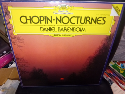 2LP Barenboim : CHOPIN NOCTURNES ( SIS POSTIKULU )