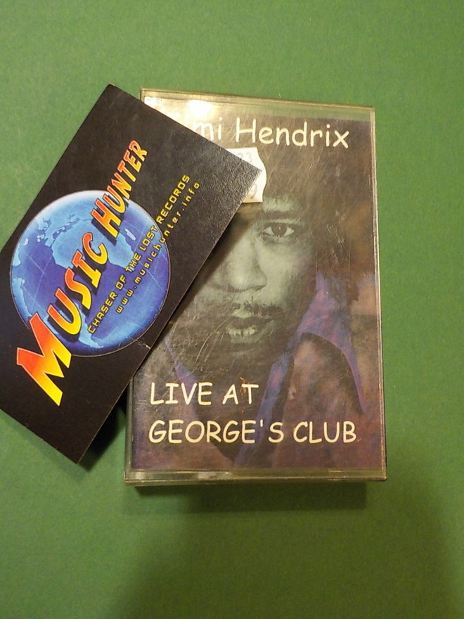 JIMI HENDRIX - LIVE AT GEORGE'S CLUB C-KASETTI
