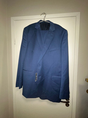 DRESSMANN MIESTEN PUKU MID BLUE 60R & 42/30 *UUSI*