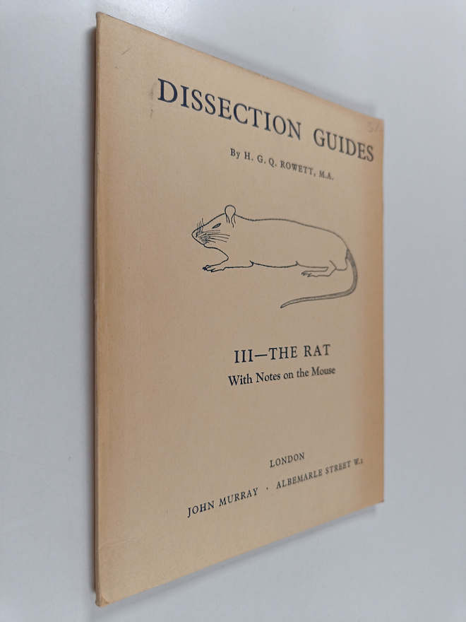 Helen Graham Quiller Rowett : Dissection Guides 3 : The r...