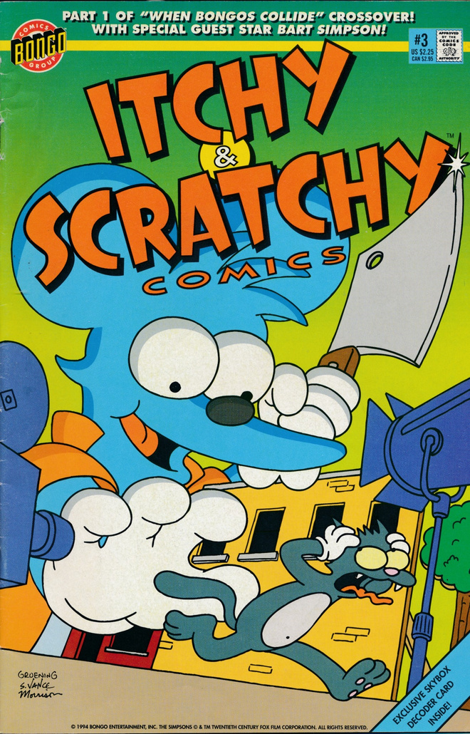 ITCHY & SCRATCHY COMICS #3 (1994) Bongo Comics