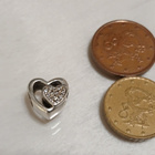 Hopea Pandora Joined Together Pave Love Heart Charm - pikkukuva 5