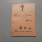 Kalevan Kisat 12-13.8.-54 ohjelmalehtinen, tuloksia kirjattu - pikkukuva 1