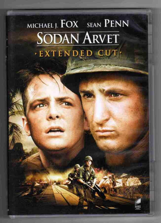 Sodan Arvet (Brian DePalma) Extended Cut DVD Suomijulkaisu