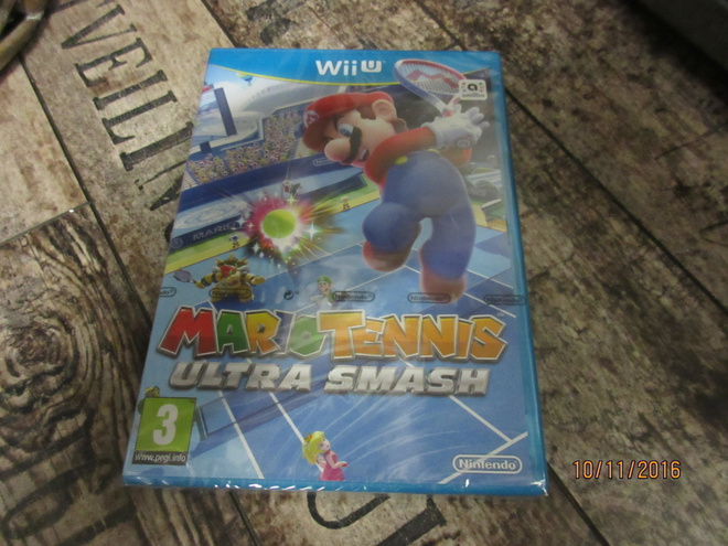 Wii U Mario Tennis: Ultra Smash NIB *UUSI*
