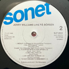 JERRY WILLIAMS: Live på Börsen. LP - pikkukuva 4