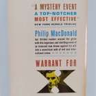 Philip MacDonald : Warrant for X - pikkukuva 2