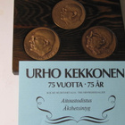Urho Kekkonen 75v. mitalisarja - pikkukuva 1