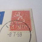 1959 Ivalo Ukonjärvi - 1959 kotimaan lentopostissa - pikkukuva 2