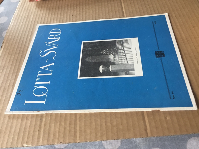 LOTTA-SVÄRD LEHTI 19/1934 HYVÄ