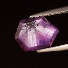 Rubiini trapiche 3.52 ct viistehiottu Gilgit-Baltistan - pikkukuva 1