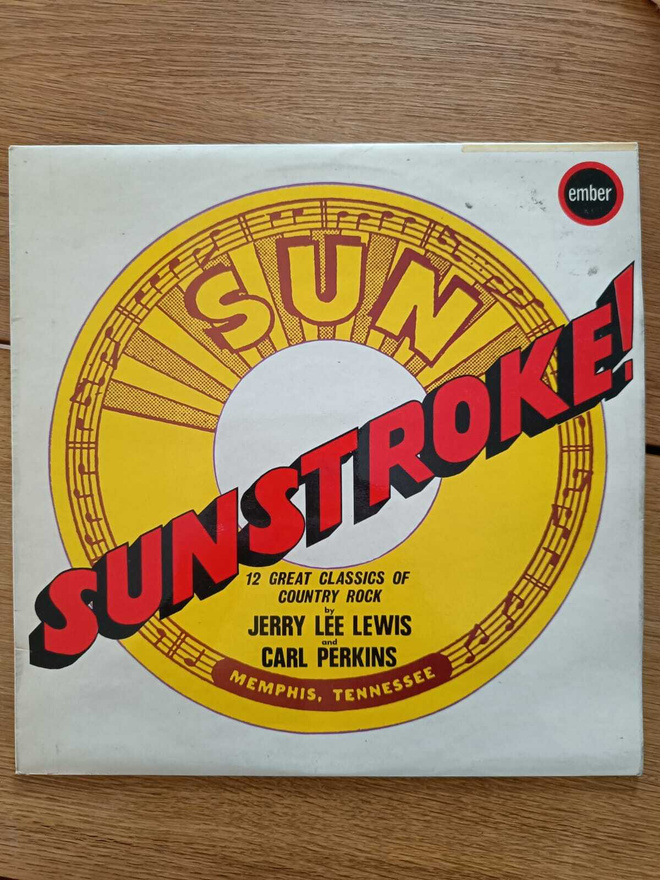 AUCTION - JERRY LEE LEWIS & JOHNNY CASH SUNSTROKE LP