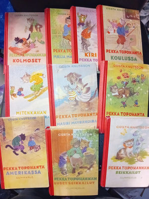 Knutsson : Pekka Töpöhäntä 1-10 sarja ( SIS POSTIKULU  )