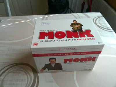 Monk - Kaudet 1-8 DVD Boksi