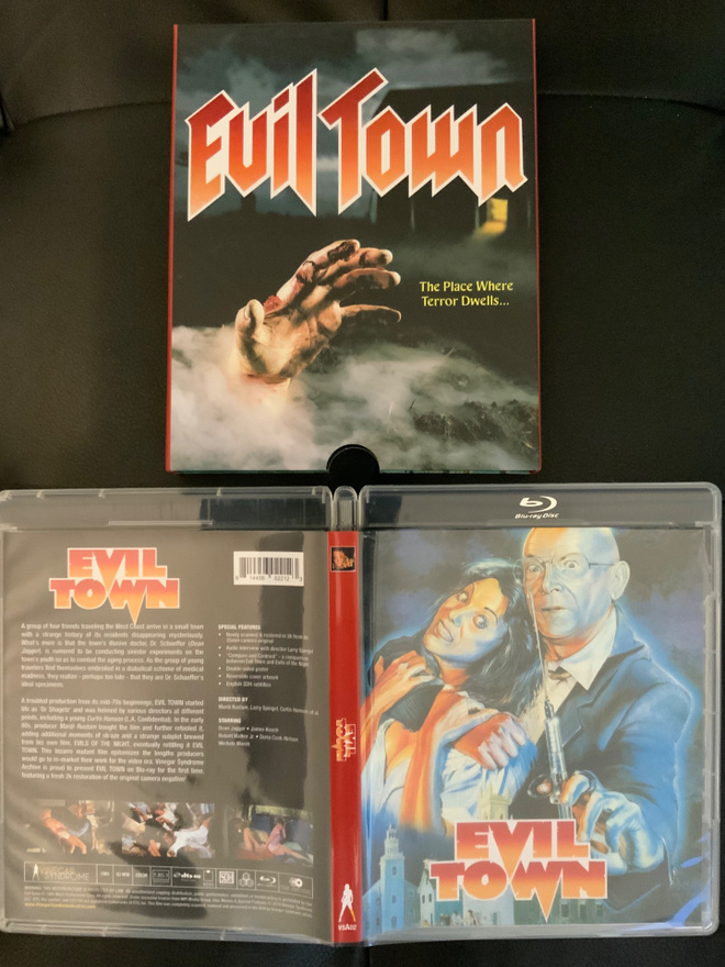 Evil Town Blu Ray Vinegar Syndrome OOP