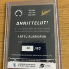 Arttu Alasiurua Ässät Kärpät blueline 26-27 silver signature - pikkukuva 2