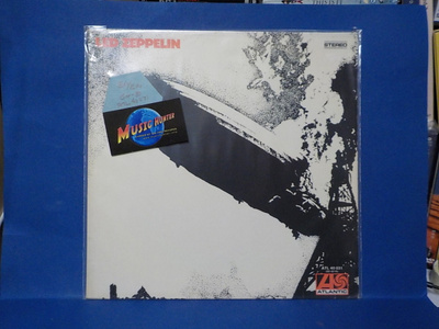 LED ZEPPELIN - S/T EX-/EX+ GER -80 REISSUE LP