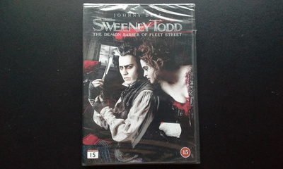 DVD: Sweeney Todd (Johnny Depp 2007) UUSI