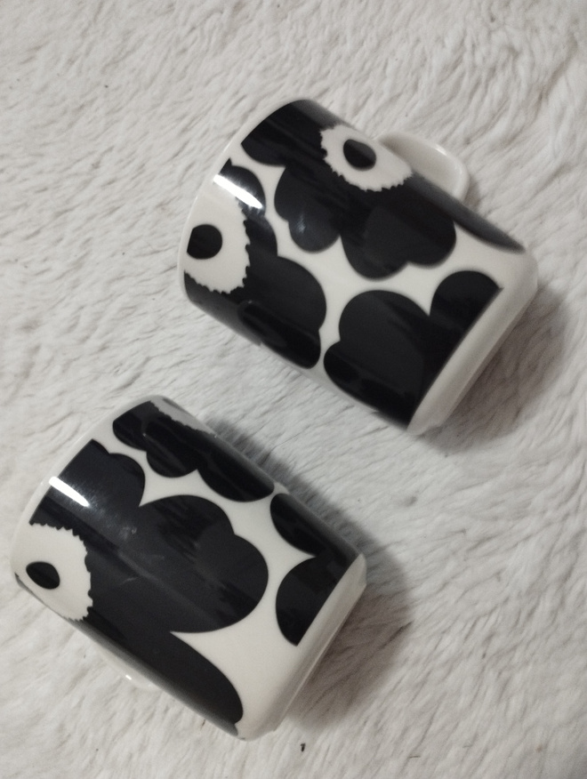 Marimekko, Oiva Unikko 2kpl mukeja