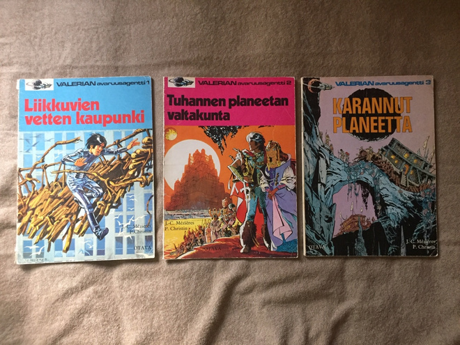Valerian Avaruusagentti 1-3
