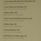 Kristiina Järvinen • Just Squeeze Me CD - pikkukuva 4