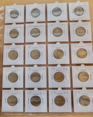 20 Kolikkoa CCCP 17 kpl 1926 - 1956 + 3 kpl 1961 - 1968