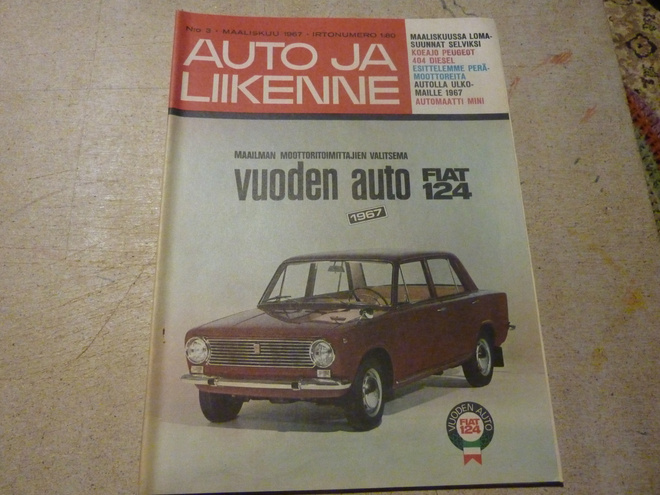 Auto ja Liikenne  3-67  Peugeot 404