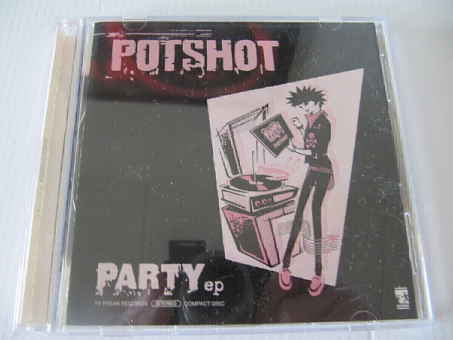 Potshot Party EP Japanilainen 5 biisin CD sinkku OBI