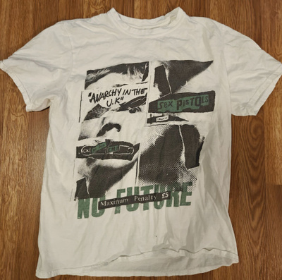 Sex Pistols - No Future/Anarchy in the UK t-paita