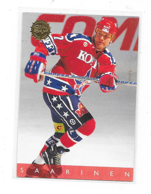1995-96 SISU #4 Simo Saarinen HIFK