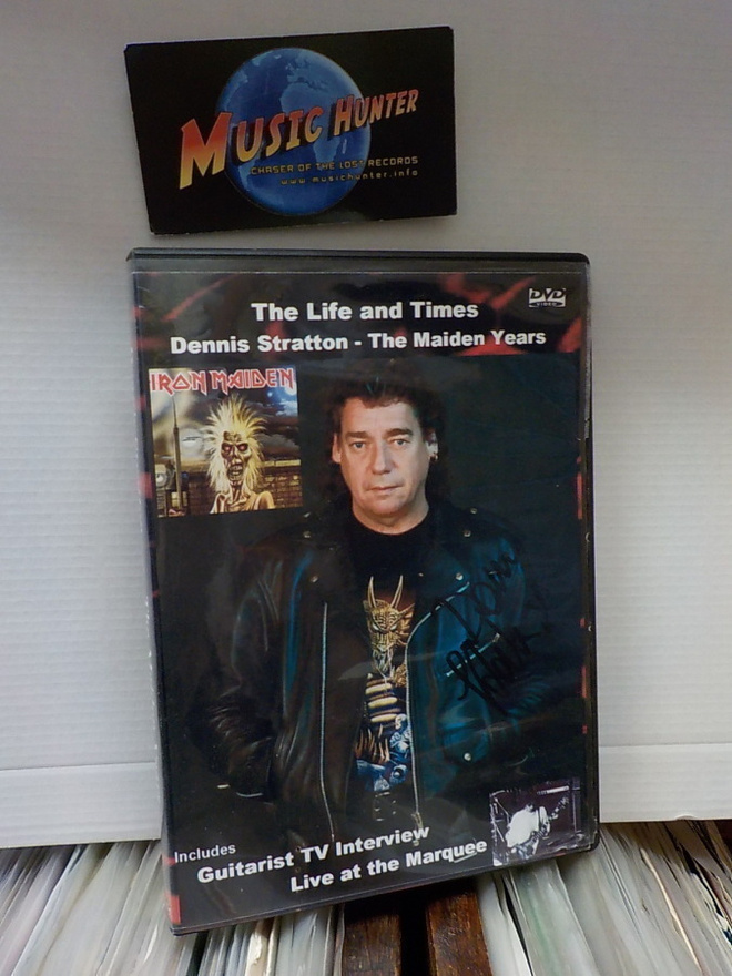 DENNIS STRATTON - THE MAIDEN YEARS RARE DVD + NIMMARI