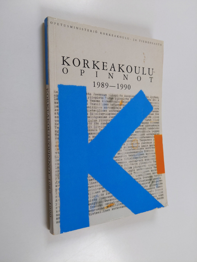 Korkeakouluopinnot 1989-1990 : Tietoja korkeakouluopintoj...