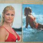 kaksi pin-up postikorttia - pikkukuva 1