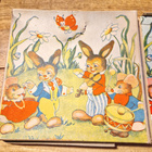 Palapeli vintage 1950-1960-luvulta. Alkuperäinen laatikko - pikkukuva 1