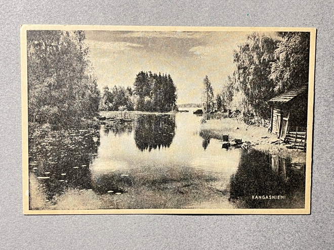 Kangasniemi,  rantamaisema 1940-50 -luvulla