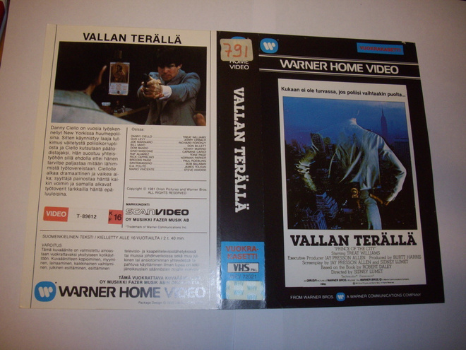 Vhs kansipaperi Fix - VALLAN TERÄLLÄ (Sis.postikulut)