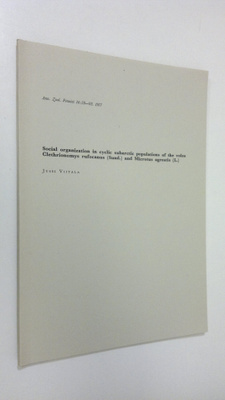 Jussi Viitala : Social organization in cyclic subarctic p...