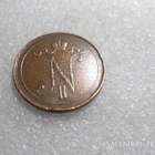 10 penniä 1909 tasaisesti hieman patinoitunut kl 9. - pikkukuva 2